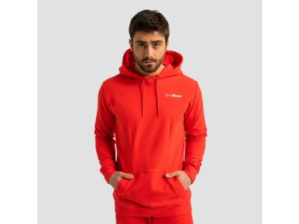 Mikina Limitless Hoodie Hot Red - GymBeam (Velikost XXL, Barva červená)