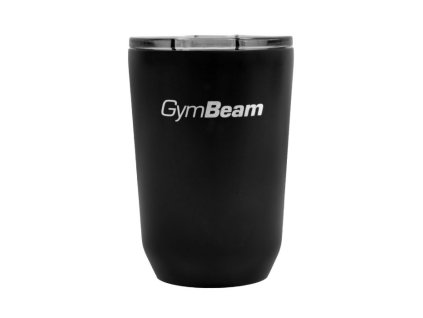 Termohrnek Traveler Black 380 ml - GymBeam (Barva černá)
