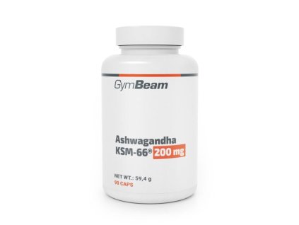 Ashwagandha KSM-66® - GymBeam (Kapsle 90 kaps.)