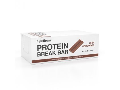 protein breakbar box 25x21 5 g gymbeam
