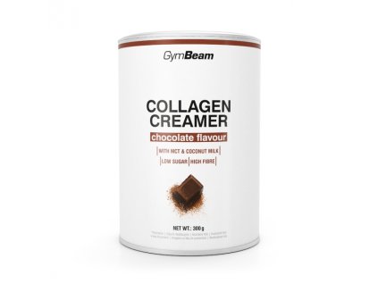 Collagen Creamer 300 g – GymBeam (Příchuť čokoláda)