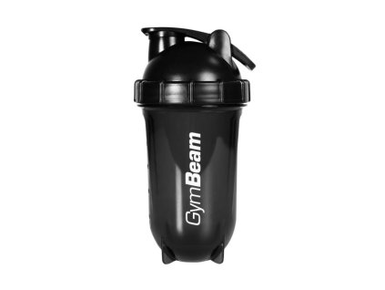 Šejkr Tritan Black 500 ml - GymBeam (Barva černá)