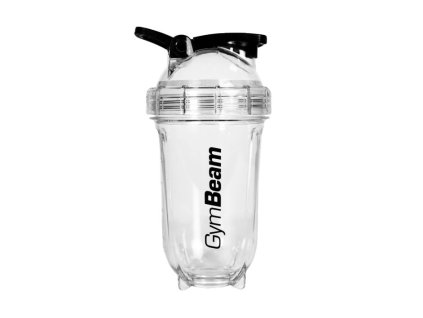 Šejkr Tritan Clear 500 ml - GymBeam (Barva bílá)