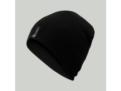 Čepice MERINO Beanie - STRIX (Velikost UNI, Barva černá)