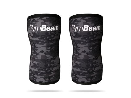 Neoprenová bandáž na koleno Conquer Camo - GymBeam (Velikost XL, Barva multicolor)