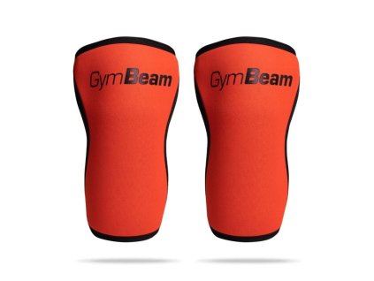 Neoprenová bandáž na koleno Conquer Red - GymBeam (Velikost XL, Barva červená)