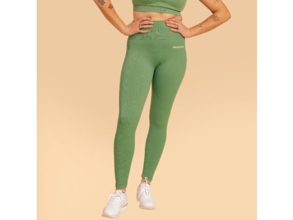 Dámské legíny Hyper Olivine - BeastPink (Velikost XXL, Barva zelená)