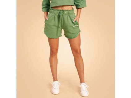 Dámské šortky Serenity Olivine - BeastPink (Velikost XXL, Barva zelená)