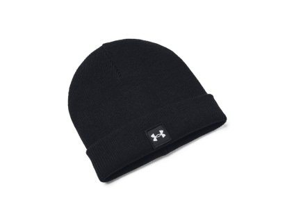 Čepice UA Halftime Cuff Black - Under Armour (Barva černá)