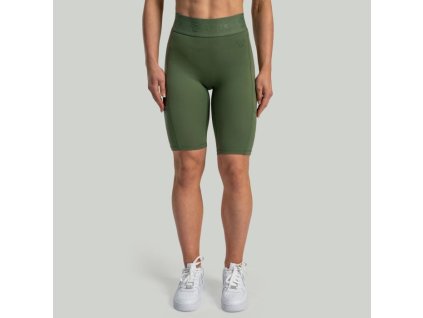 Dámské šortky Biker Lunar Cedar Green - STRIX (Velikost S, Barva zelená)
