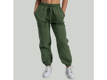 Dámské tepláky Lunar Cedar Green - STRIX (Velikost XXL, Barva zelená)