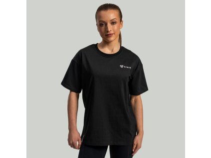 Dámské triko Lunar Oversized Black - STRIX (Velikost XXL, Barva černá)