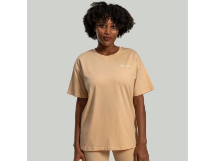 Dámské triko Lunar Oversized Sandshell - STRIX (Velikost XL, Barva cream)