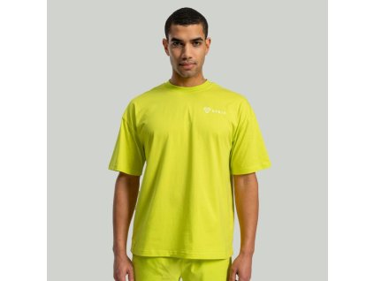 Tričko Oversized Chartreuse - STRIX (Velikost XXXL, Barva žlutá)