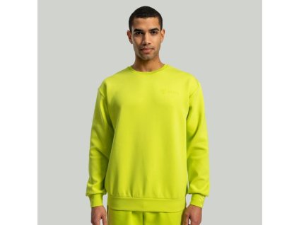 Mikina Relaxed Chartreuse - STRIX