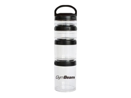 4 Stak Black - GymBeam (Barva černá)