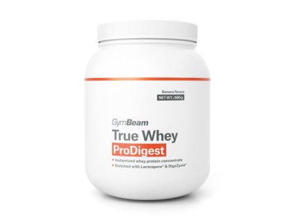 True Whey ProDigest - GymBeam (Příchuť banán, Balení (g) 900 g)