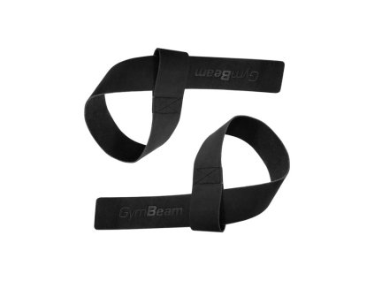 Kožené trhačky Black - GymBeam (Barva černá)