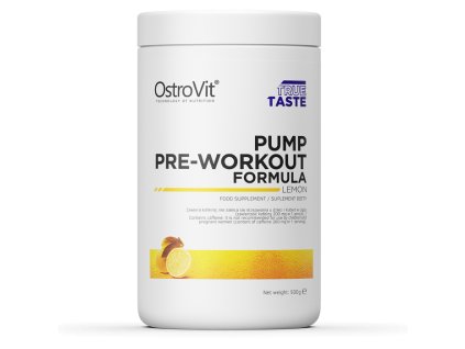 Pump pre-workout formule - OstroVit (Příchuť citrón)