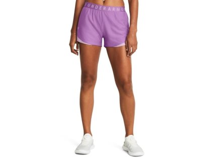 Dámské šortky Play Up 3.0 Purple - Under Armour (Velikost S, Barva fialová)