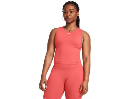 Dámské bezešvé tílko Vanish Pink - Under Armour (Velikost XS, Barva růžová)