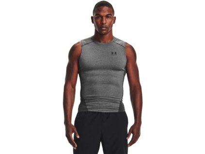 Kompresní tílko HG Armour Comp SL Grey - Under Armour (Velikost XXL, Barva šedá)