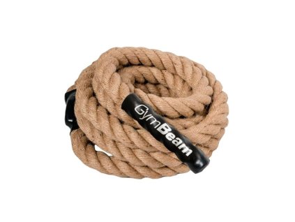 Lano na šplh - GymBeam (Barva hnědá)