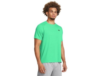 Tričko Tech Textured SS Green - Under Armour (Velikost XXL, Barva zelená)