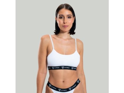 Podprsenka String Bralette White - STRIX (Velikost XXL, Barva bílá)
