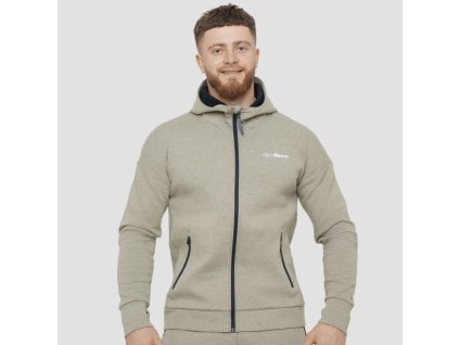 Mikina se zipem Agile Sage - GymBeam (Velikost XXXL, Barva zelená)