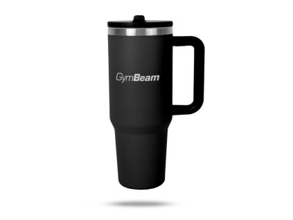 Termohrnek 1,2 l Black - GymBeam (Barva černá)