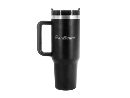 Termohrnek 1,2 l Black - GymBeam (Barva černá)