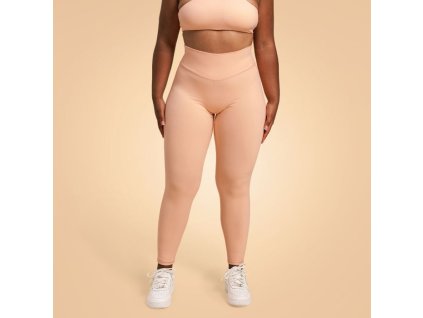 Dámské legíny Venture Peach - BeastPink (Velikost XXL, Barva oranžová)
