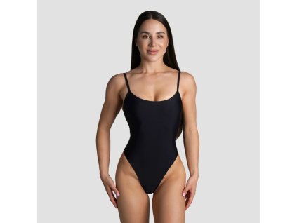 Jednodílné plavky ARUBA Black - GymBeam (Velikost M, Barva černá)