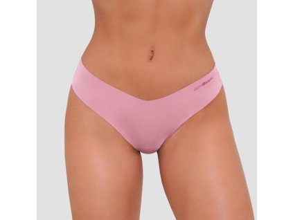Bezešvé kalhotky 3Pack Dusty Rose - GymBeam