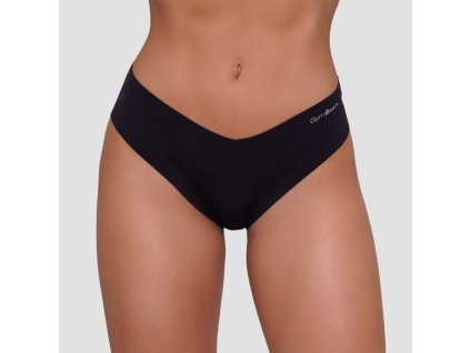 Bezešvé kalhotky Classic 3Pack Black - GymBeam (Velikost XS, Barva černá)
