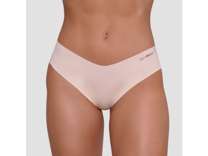 Bezešvé kalhotky Classic 3Pack Beige - GymBeam