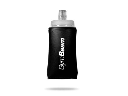 Láhev Hydra Soft Flask Black 250 ml - GymBeam (Barva černá)