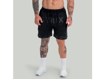 Šortky Washed Black - STRIX