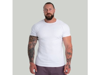 Tričko Ribbed White - STRIX (Velikost S, Barva bílá)