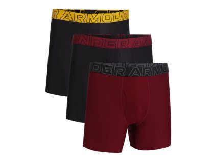 Pánské boxerky M Perf Tech 6in 3pack Red - Under Armour (Velikost XXL, Barva multicolor)