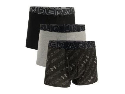 Men‘s boxers M Perf Cotton Nov 3in 3Pack Black - Under Armour