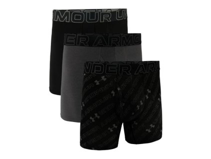 Men‘s boxers M Perf Cotton Nov 6in 3Pack Black - Under Armour