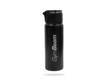 Láhev MagnetGrip Black 500 ml - GymBeam (Barva černá)