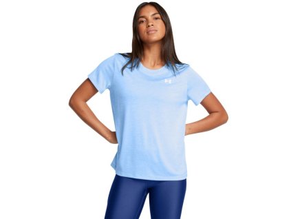 Dámské tričko Tech SSC Twist Blue - Under Armour (Velikost M, Barva modrá)