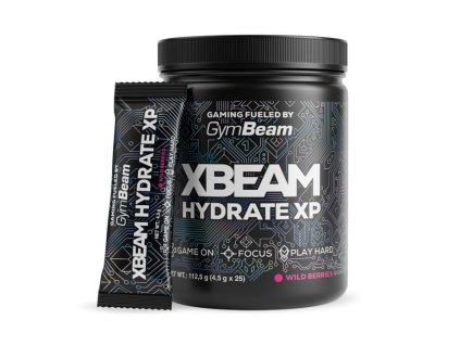 XBEAM Hydrate XP - GymBeam (Příchuť lesní ovoce)