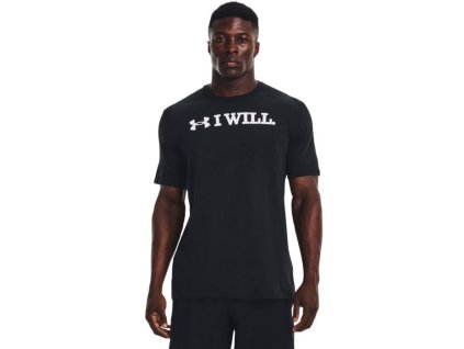 Tričko UA I WLL SS Black - Under Armour (Velikost XL, Barva černá)