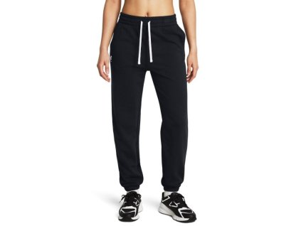 Dámské tepláky UA Rival Terry Jogger Black - Under Armour (Velikost XL, Barva černá)