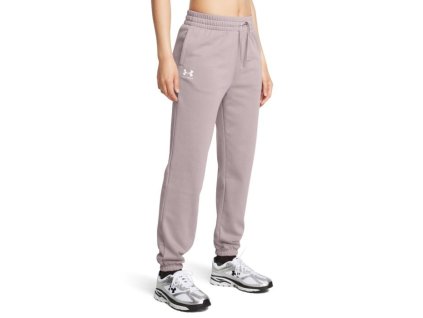Dámské tepláky UA Rival Terry Jogger Grey - Under Armour (Velikost XL, Barva šedá)