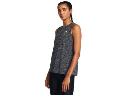 Dámské tílko Tech Tank Twist Black - Under Armour